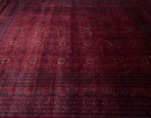 afghan wool rug