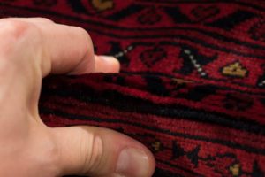 afghan worsted wool rug