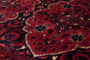 afghan worsted wool rug