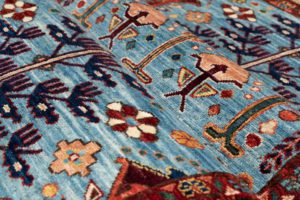 bakshaish runner wool rug