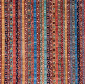 tribal wool rug