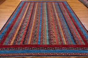 tribal wool rug