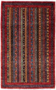 shawl tribal wool rug