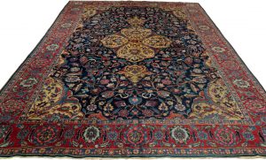 antique tabriz rug