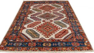 anatolian tribal wool rug