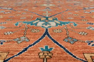 arabesque wool rug