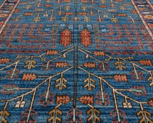 bakshaish trees wool rug