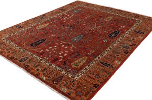 bakshaish trees wool rug