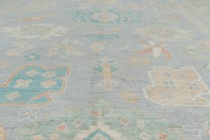 oushak transitional wool rug