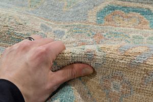 oushak transitional wool rug