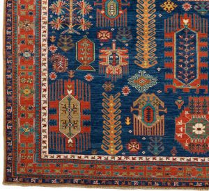 baluch handwoven tribal rug