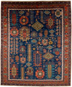 baluch handwoven tribal rug