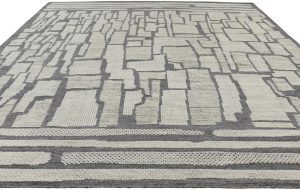 contemporary moroccan wool rug