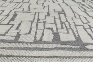 contemporary moroccan wool rug