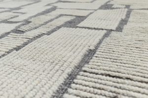 contemporary moroccan wool rug