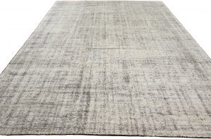 contemporary silk and wool rug