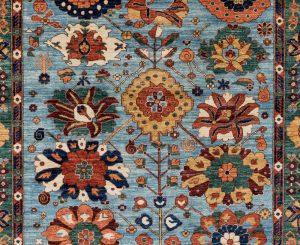 kurd blossom tribal rug