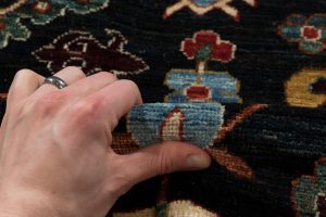 harshang tribal wool rug