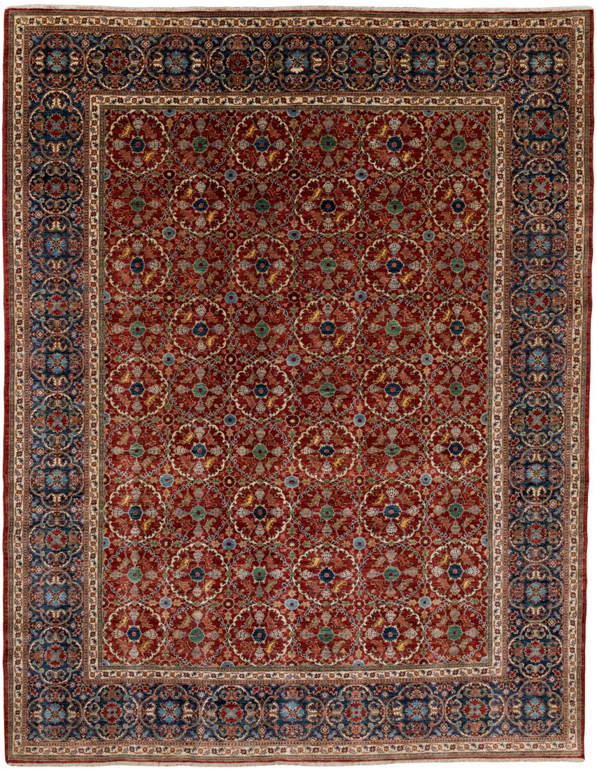 mughal wool rug