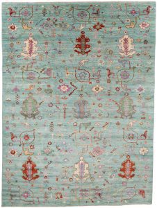 oushak wool rug