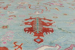 oushak wool rug