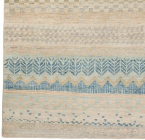 tribal transitional wool rug