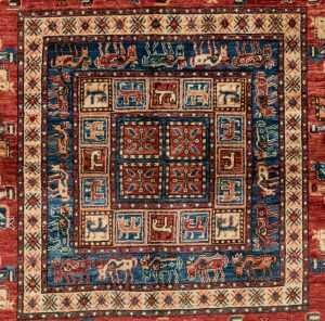 pazyryk square rug