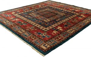 pazyryk square rug