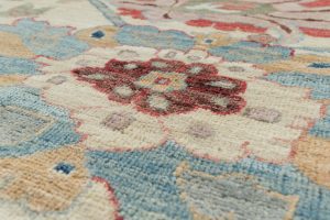 kurdish blossom wool rug