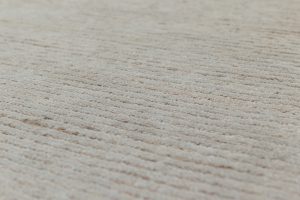 modern silk and nettle rug