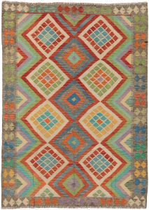 afghan kilim wool rug