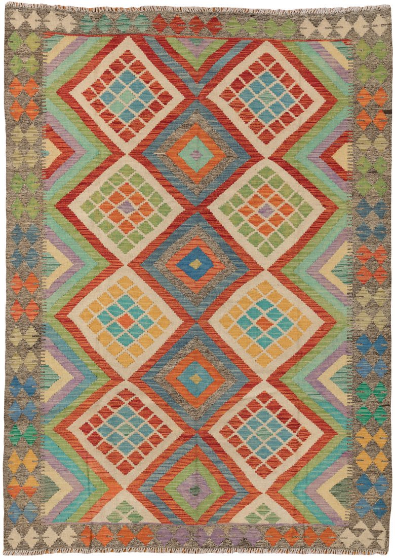 afghan kilim wool rug