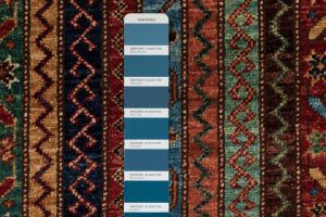 shawl tribal wool rug