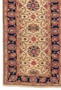 34849-Luxe_Tribal_Fine_Farahan_Wool_Runner_Rug-2'9''x10'0''-Afghanistan-1-Border