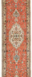 37517-Persian_Tabriz_Vintage_Wool_Runner_Rug-2'5''x12'0''-Iran-1-Center