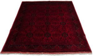 Turkmen Afghan Wool Rug