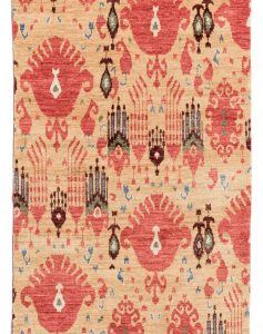 36218-Luxe_Textile_Fine_Ikat_Wool_Runner_Rug-2'6''x8'0''-Afghanistan-1-Center