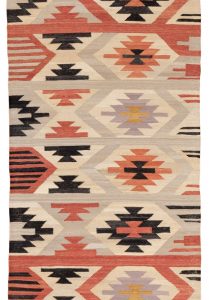 48641_NVA553A-Antique_Reproduction_Very_Fine_Turkish_Kilim_Wool_Rug-2'6''x8'10''-Afghanistan-1-Center