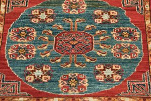 38731-Khotan_Fine_Handwoven_Tribal_Rug-4'3''x5'7''-Afghanistan-5