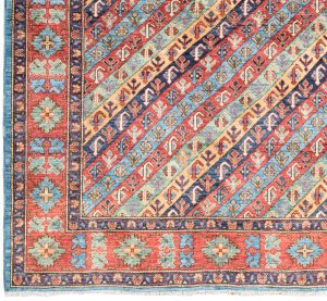 42303-Fine_Genje_Vegetable_Dyed_Wool_Rug-4'10''x8'2''-Afghanistan-1-Border