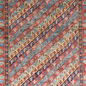 42303-Fine_Genje_Vegetable_Dyed_Wool_Rug-4'10''x8'2''-Afghanistan-1-Center