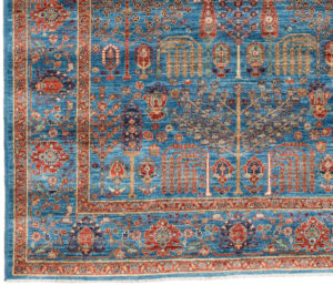 48307-Bakshaish_Fine_Handwoven_Tribal_Rug-5'3''x7'9''-Afghanistan-1-Border