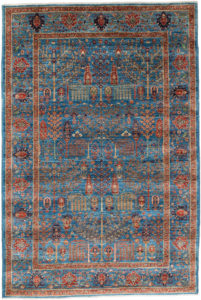 Bakshaish Trees Handwoven Tribal Rug