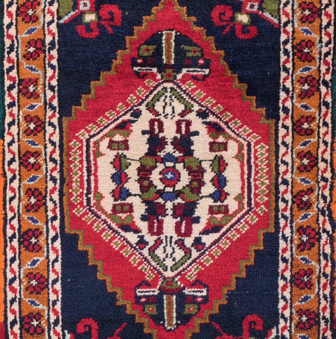 Turkish Konya Seljuk Vintage Handwoven Rug - Kebabian's Rugs