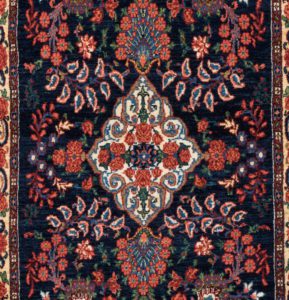 35077-Persian_Halvai_Bidjar_Very_Fine_Wool_Silk_Handwoven_Rug-2'3''x3'8''-Iran-1-Center