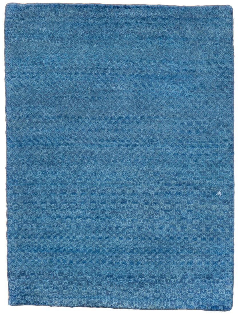 Blue Wool Rug