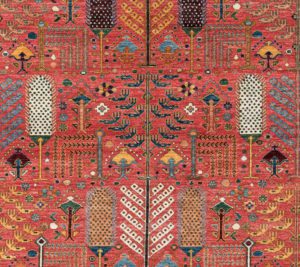 53067_BTR002A-Bakshaish_Trees_Handwoven_Tribal_Rug-6'1''x9'1''-Afghanistan-1-Center