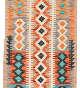 52276_BTR043A-Contemporary_Afghan_Maimana_Reserve_Kilim_Reversible_Wool_Rug-2'3''x6'10''-Afghanistan-1-Center