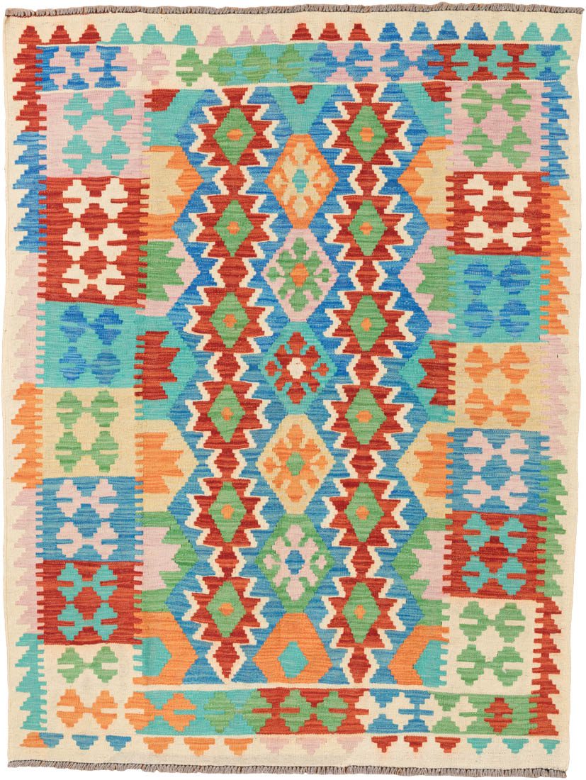 Maimana Kilim Afghan Handwoven Rug