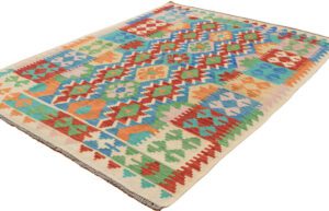 Maimana Kilim Afghan Handwoven Rug